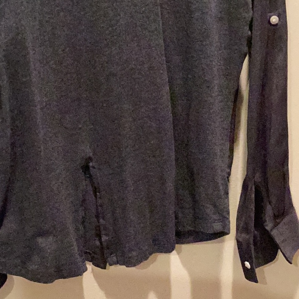 Blue Button-Up Shirt - Picture 6 of 8